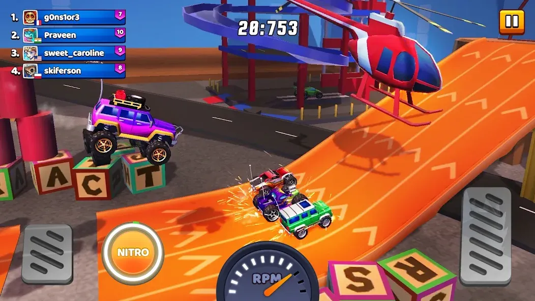 Nitro Jump - Car Racing (Нитро Джамп Рейсинг)  [МОД Unlocked] Screenshot 3