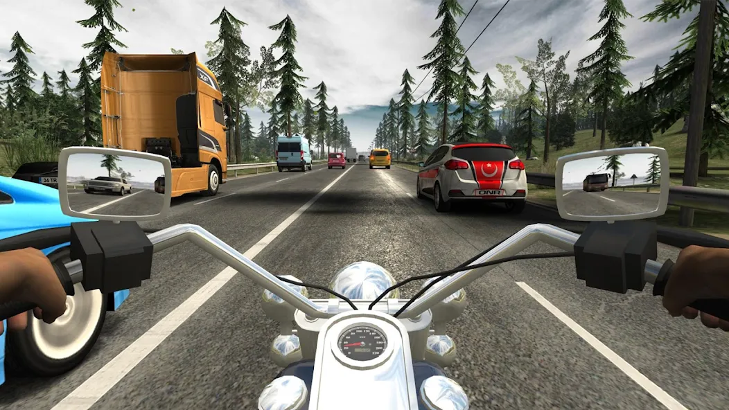 Racing Fever: Moto (Рейсинг Фивер)  [МОД Бесконечные монеты] Screenshot 4