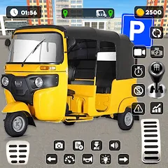 Скачать взлом Tuk Tuk Auto Rickshaw Game 3d  [МОД Menu] - стабильная версия apk на Андроид