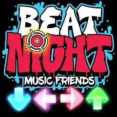 Взломанная Beat Shooter Night: Rap Battle (ФНФ Фанк)  [МОД Много монет] - полная версия apk на Андроид