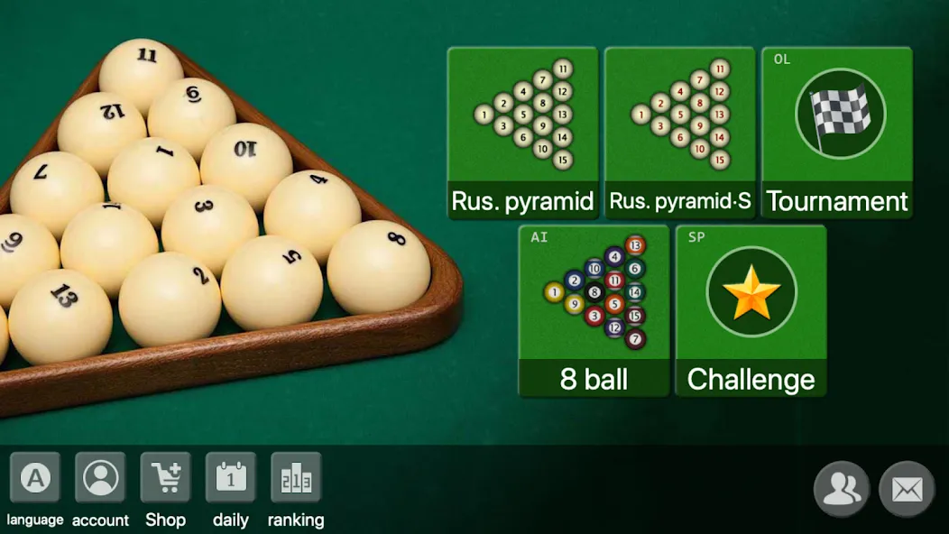 russian billiards 2024  [МОД Много денег] Screenshot 1