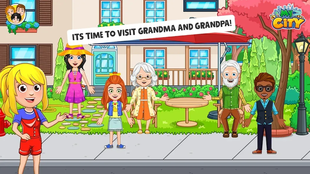 My City : Grandparents Home (Мой город)  [МОД Бесконечные деньги] Screenshot 1