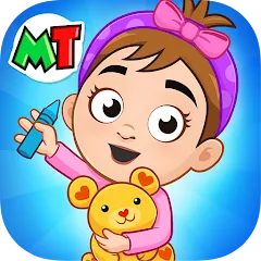 Взломанная My Town : Daycare Game  [МОД Бесконечные монеты] - последняя версия apk на Андроид