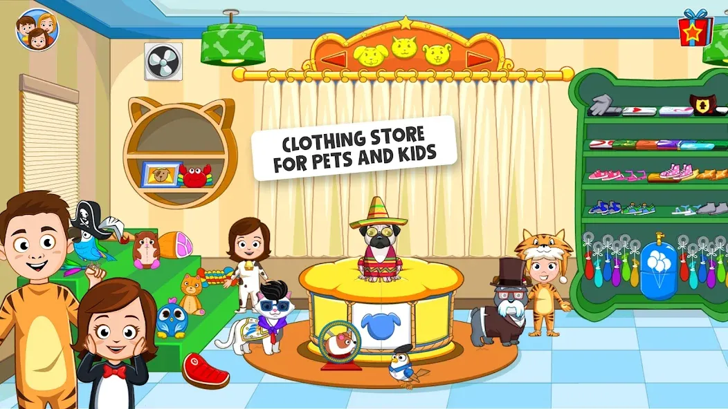 My Town: Pet games & Animals (Май Таун)  [МОД Mega Pack] Screenshot 2