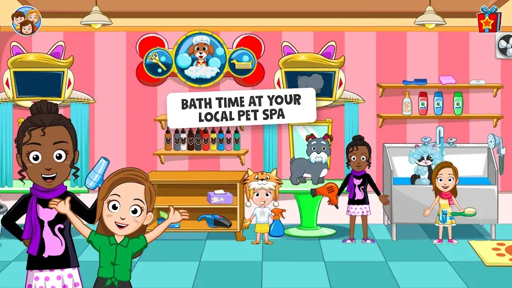 My Town: Pet games & Animals (Май Таун)  [МОД Mega Pack] Screenshot 5