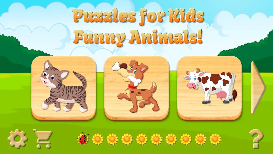 Baby Puzzles for Kids  [МОД Все открыто] Screenshot 1