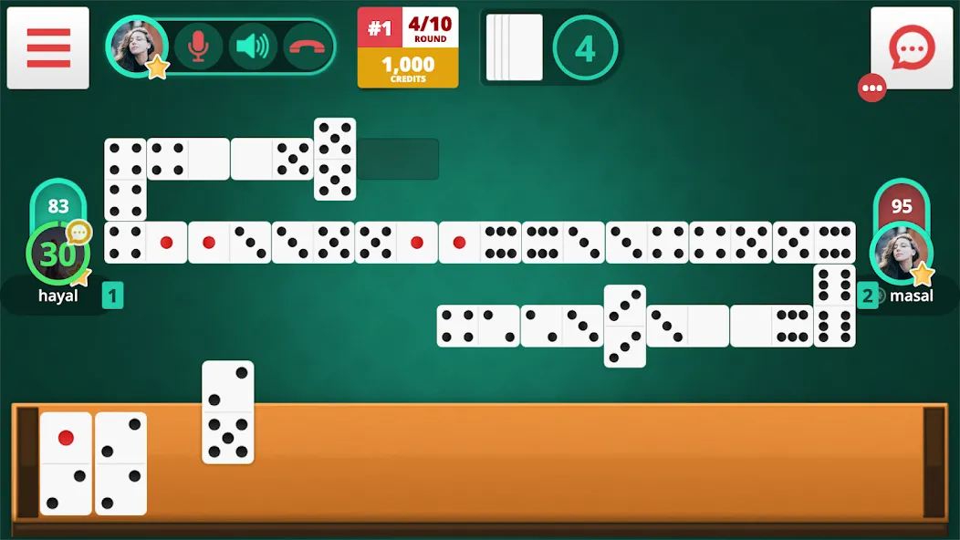 Dominoes Online (Домино Онлайн)  [МОД Menu] Screenshot 1