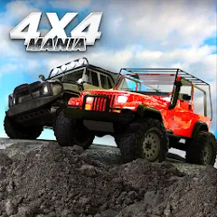 Взломанная 4x4 Mania: SUV Racing (х4 Мания)  [МОД Unlocked] - полная версия apk на Андроид