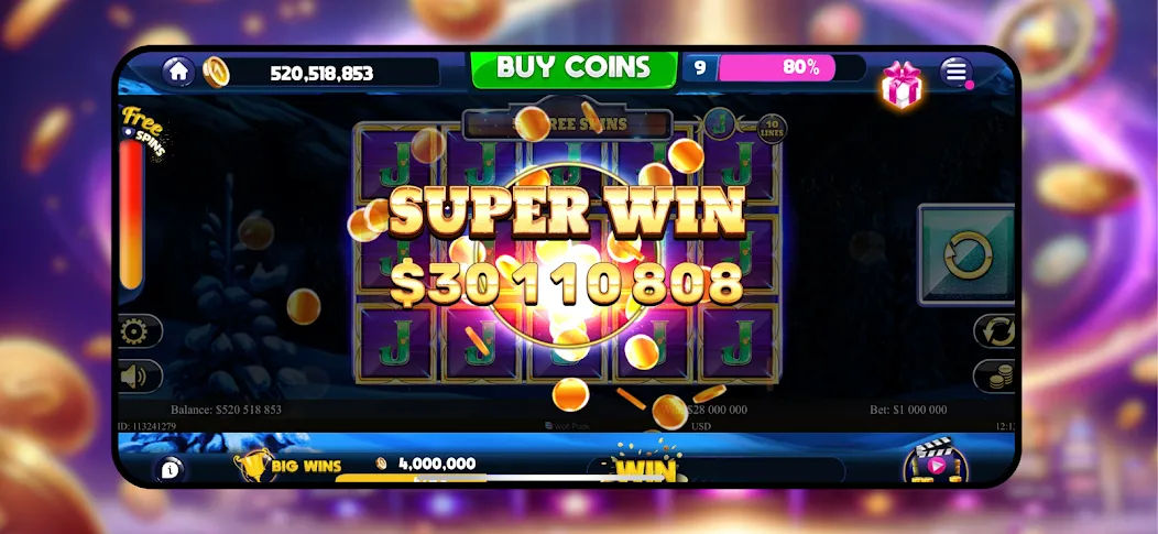 Majestic Slots: Slot Machine  [МОД Menu] Screenshot 1