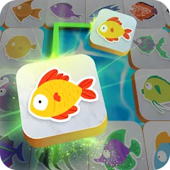 Взлом Mahjong Connect Fish World (Мацзян Коннект Рыбный Мир)  [МОД Много денег] - стабильная версия apk на Андроид