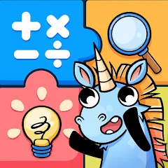 Скачать взломанную Math&Logic games for kids  [МОД Меню] - стабильная версия apk на Андроид