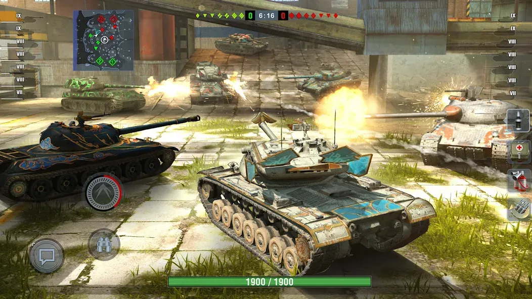 World of Tanks Blitz (Ворлд оф Танкс Блиц ПВП)  [МОД Unlimited Money] Screenshot 5