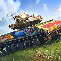 Взломанная World of Tanks Blitz (Ворлд оф Танкс Блиц ПВП)  [МОД Unlimited Money] - стабильная версия apk на Андроид