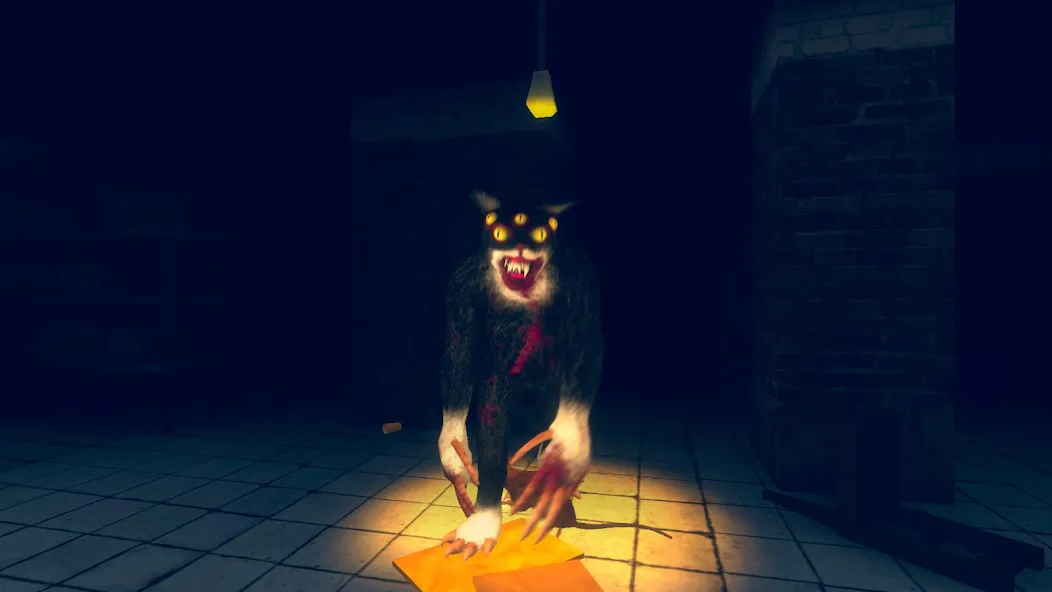 Cat Fred Evil Pet. Horror game  [МОД Много денег] Screenshot 2