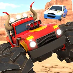 Взломанная Crash Drive 3: Car Stunting (Крэш Драйв 3)  [МОД Unlocked] - стабильная версия apk на Андроид