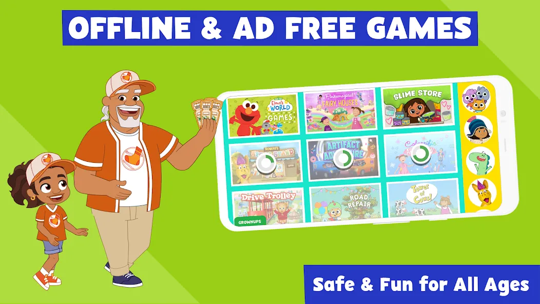 PBS KIDS Games (ПиБиЭс КИДС Игры)  [МОД Меню] Screenshot 2