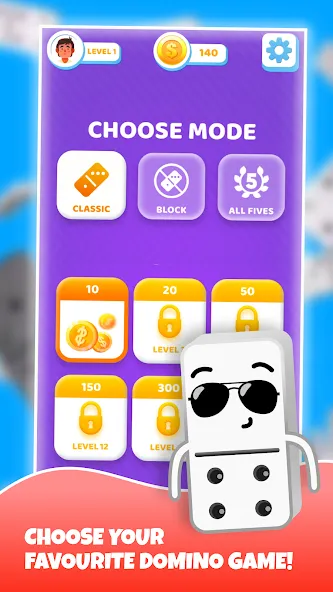 Dominoes - classic domino game  [МОД Menu] Screenshot 5