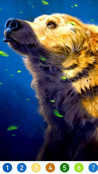Animal Paint by Number Game (Анимал Пэйнт бай Намбер Гэйм)  [МОД Все открыто] Screenshot 5