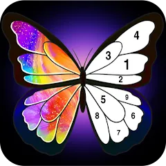 Взломанная Coloring Book -Paint by Number (Малер Плюс)  [МОД Бесконечные монеты] - последняя версия apk на Андроид
