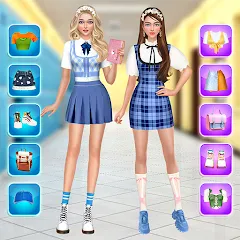 Скачать взломанную College Dress Up for Girls (Капель Макеовер)  [МОД Бесконечные деньги] - последняя версия apk на Андроид