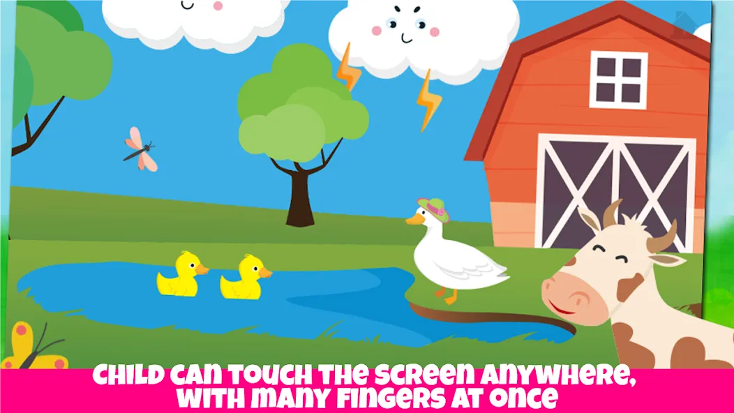 Farm animals game for babies  [МОД Mega Pack] Screenshot 2
