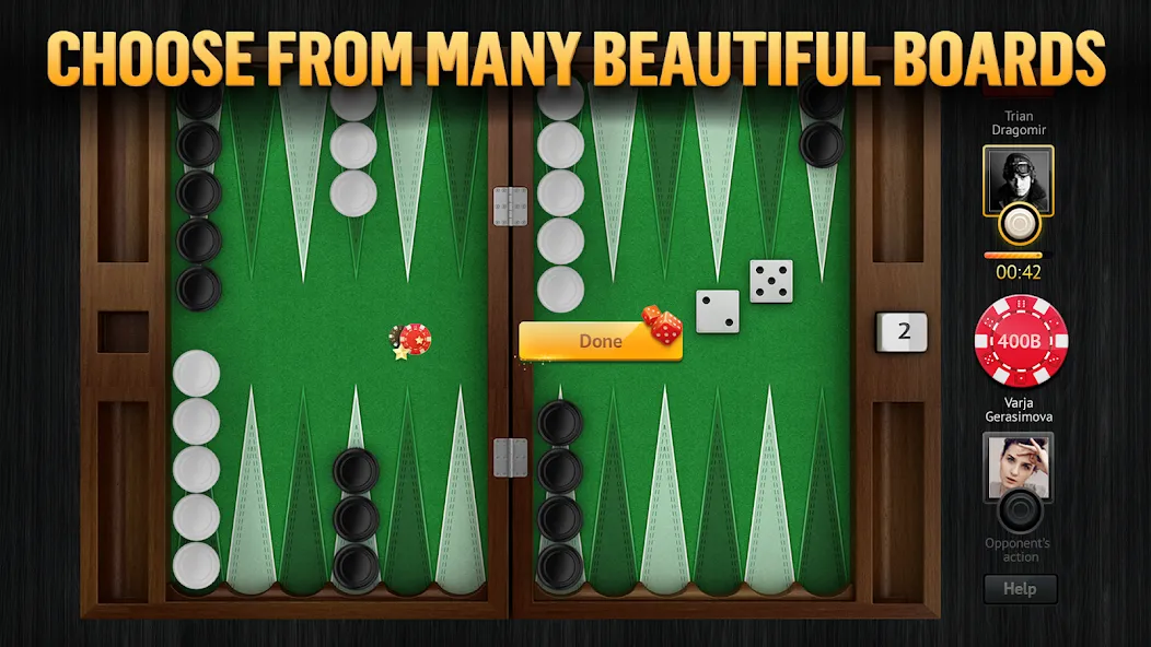 PlayGem Backgammon Play Live  [МОД Все открыто] Screenshot 5