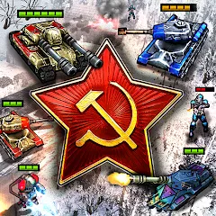 Взломанная Command Generals RTS  [МОД Много монет] - последняя версия apk на Андроид