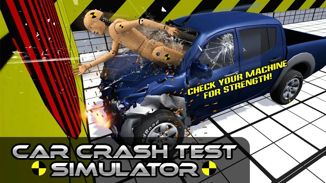 Car Crash Test Simulator  [МОД Все открыто] Screenshot 3