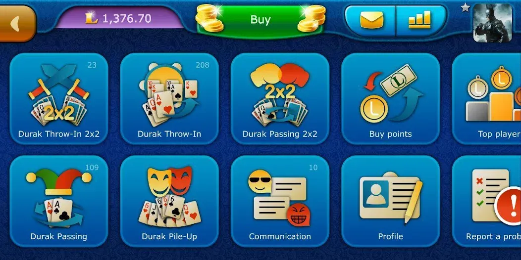 Durak LiveGames online  [МОД Бесконечные монеты] Screenshot 5