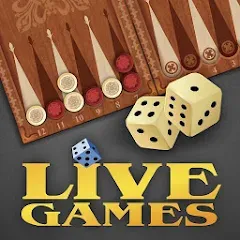 Взлом Backgammon LiveGames online  [МОД Menu] - полная версия apk на Андроид