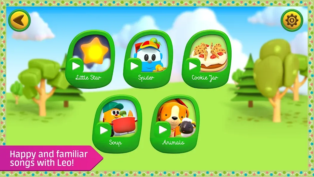 Leo kids songs and music games  [МОД Mega Pack] Screenshot 4