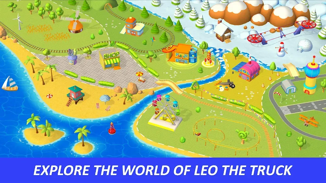 Leo's World: toddler adventure  [МОД Бесконечные монеты] Screenshot 1