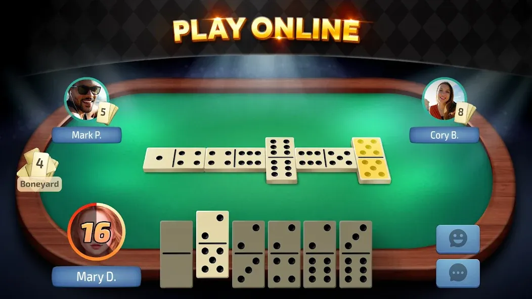 Domino - Dominos online game  [МОД Бесконечные деньги] Screenshot 2