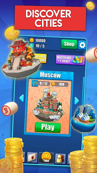 Russian Loto online  [МОД Много денег] Screenshot 3