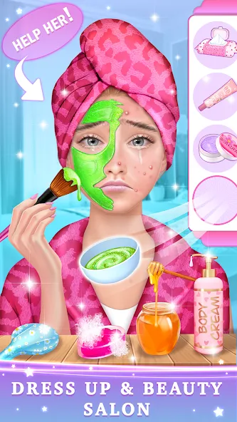 BFF Makeover - Spa & Dress Up  [МОД Mega Pack] Screenshot 1