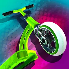 Скачать взлом Touchgrind Scooter (Тачгринд Скутер)  [МОД Mega Pack] - полная версия apk на Андроид