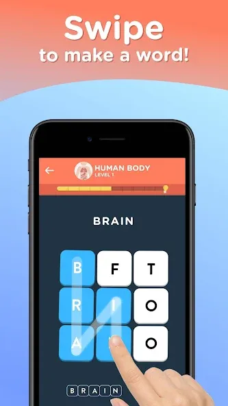 WordBrain 2 - word puzzle game (ВордБрейн 2)  [МОД Бесконечные монеты] Screenshot 3