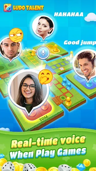 Ludo Talent - Game & Chatroom (Лудо Талент)  [МОД Mega Pack] Screenshot 2