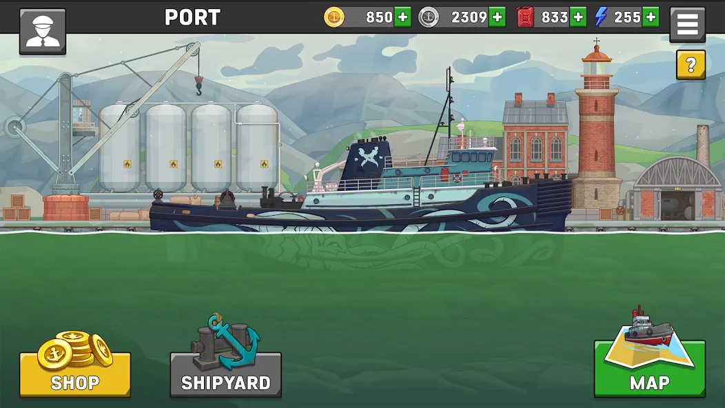 Ship Simulator: Boat Game (Шип Симулятор)  [МОД Menu] Screenshot 1