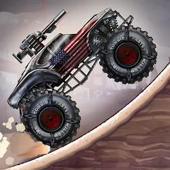 Взломанная Zombie Hill Racing: Earn Climb (Зомби Хилл Рейсинг)  [МОД Много монет] - полная версия apk на Андроид