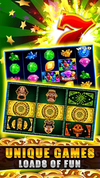 Golden Slots: Casino games (Голден Слотс)  [МОД Много монет] Screenshot 1