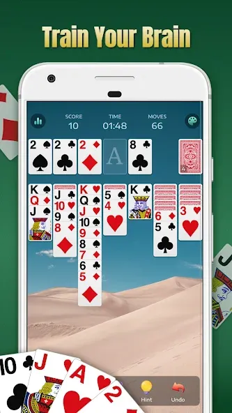 Solitaire - Classic Card Games  [МОД Много монет] Screenshot 4