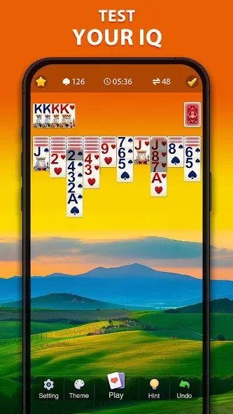 Spider Solitaire Classic  [МОД Бесконечные монеты] Screenshot 4