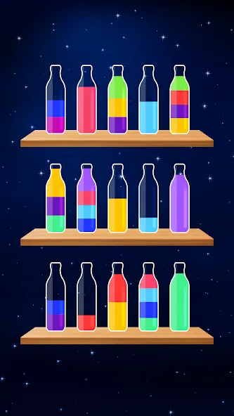 Water Sort Puzzle - Color Game (Уотер Сорт Пазл)  [МОД Много монет] Screenshot 5