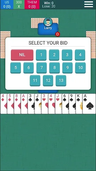 Spades Card Game (Спейдс Карточная Игра)  [МОД Меню] Screenshot 1