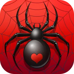 Взломанная Spider Solitaire Card Game  [МОД Меню] - полная версия apk на Андроид