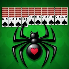 Скачать взломанную Spider Solitaire - Card Games  [МОД Много денег] - последняя версия apk на Андроид