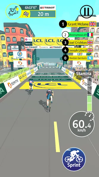 Tour de France Cycling Legends (Циклинг Легенды)  [МОД Unlimited Money] Screenshot 2