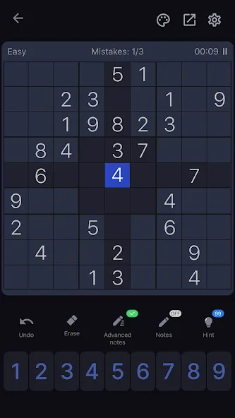 Sudoku - Classic Sudoku Puzzle  [МОД Menu] Screenshot 2