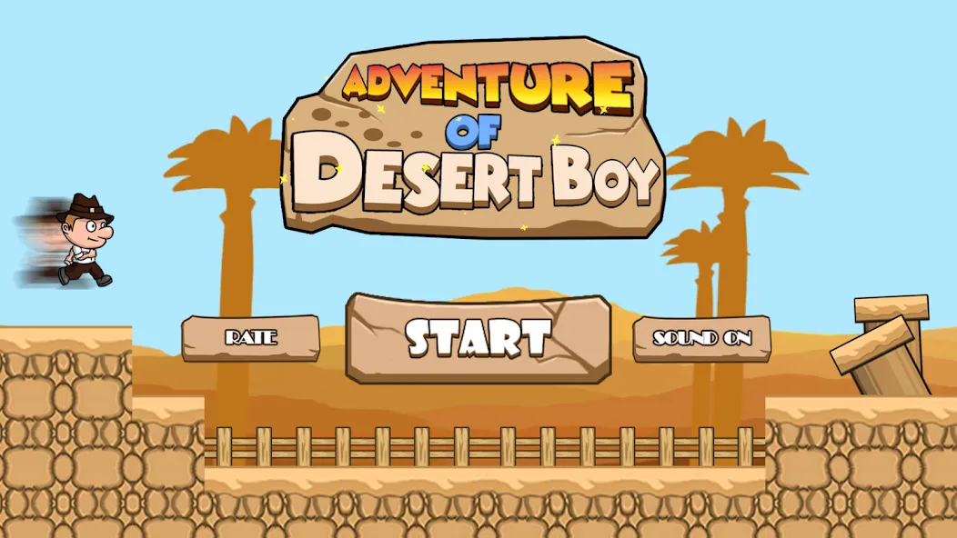 Ted Adventure of Desert Boy (Тед Приключения Пустынного Мальчика)  [МОД Бесконечные деньги] Screenshot 2